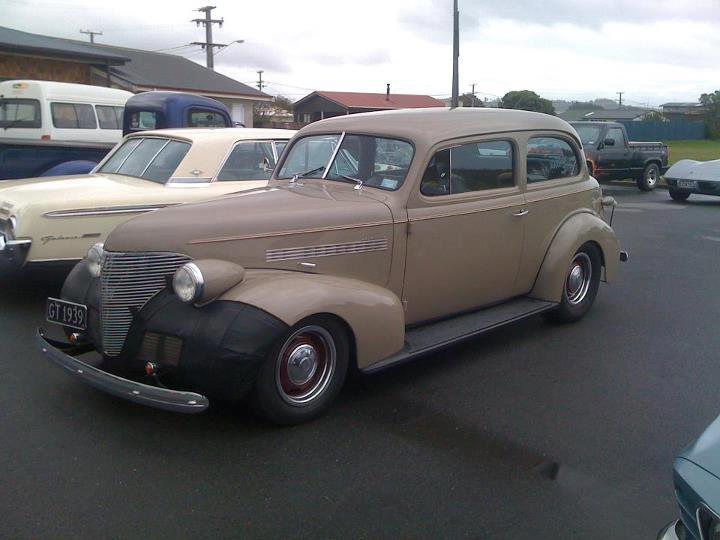 1939 Chev Tudor have owned since mid 70s , stock body hot rod